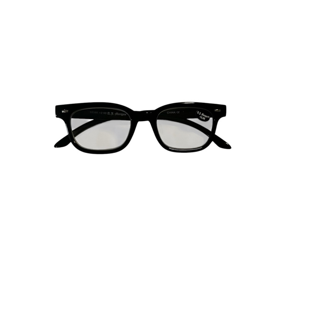 A.J.Morgan Black Reading Glasses. New. 1.5, 2.75 - Picture 5 of 7